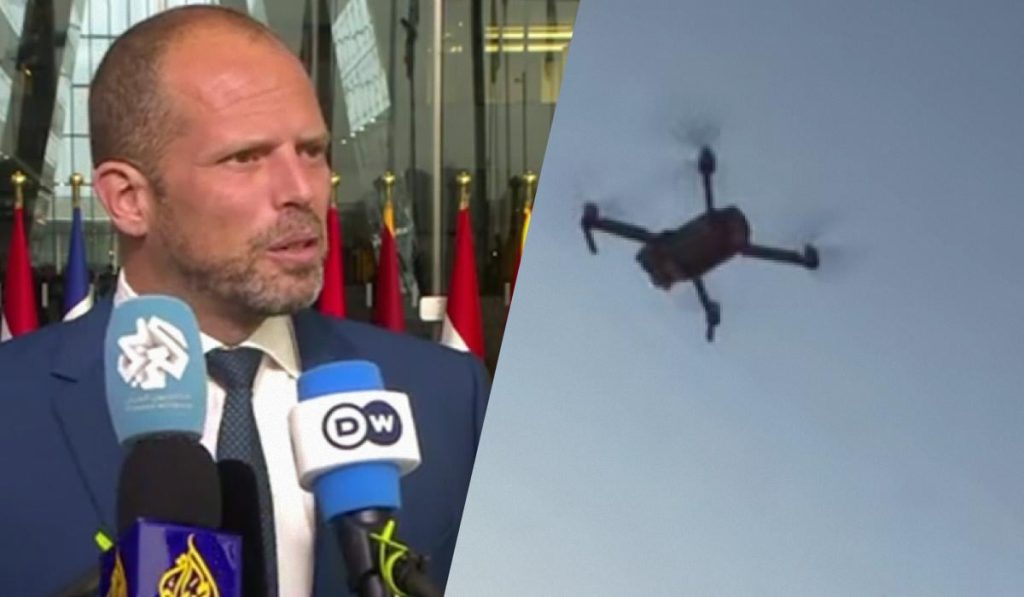 Indagine sullo spionaggio dei droni sospetti sugli aerei da combattimento F-16 in Belgio