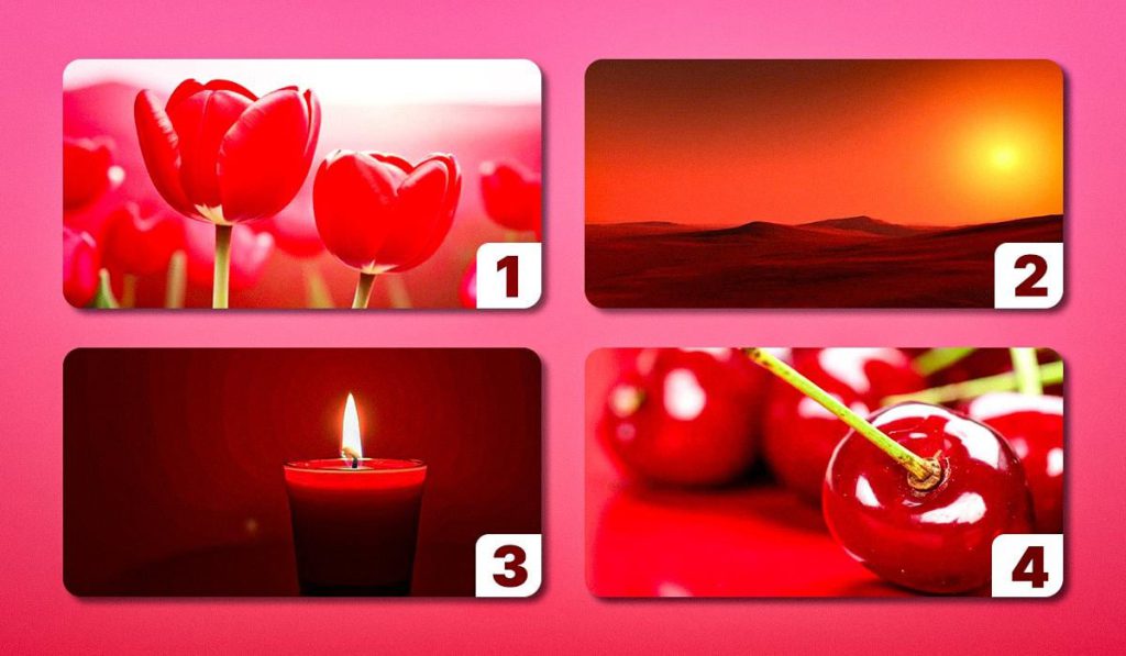 Scopri la tua personalità attraverso il colore rosso: un test visivo semplice ma affascinante