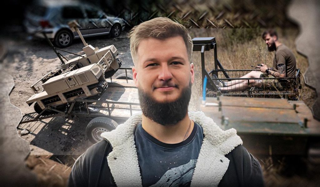 Robot terrestri in guerra: come la tecnologia può ridurre i rischi per i soldati e migliorare l&#039;efficacia delle operazioni militari secondo il capo ingegnere Andriy Fonta in un&#039;intervista all&#039;agenzia di stampa UNIAN