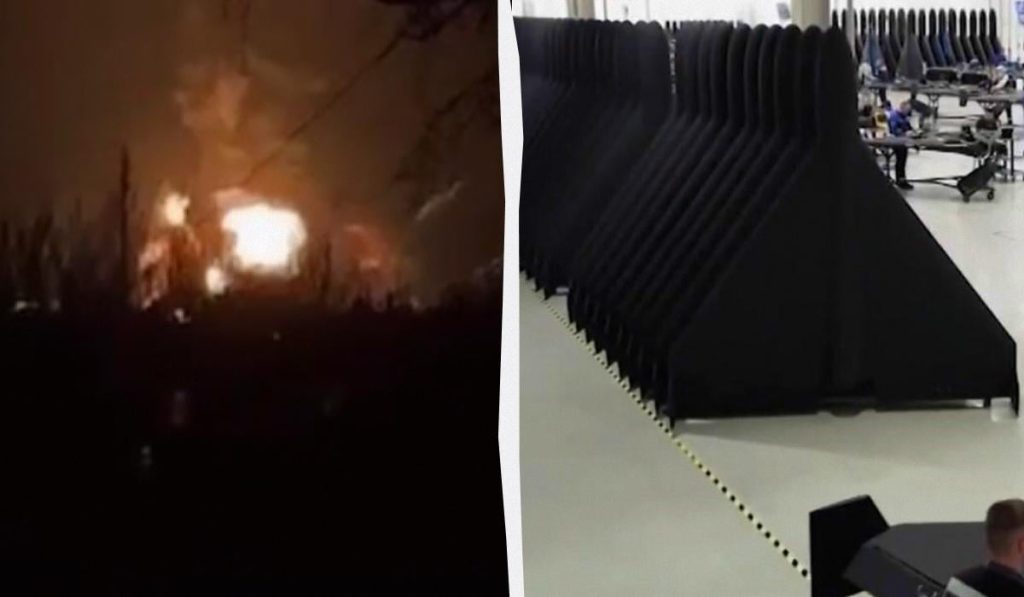 Attacco a Donetsk: immagini satellitari confermano la distruzione di uno stabilimento &quot;Shahed&quot;