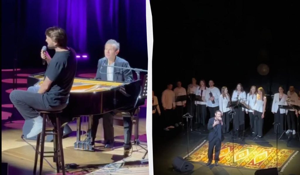 Vakarchuk Incanta il Pubblico con il Coro Gomin in un&#039;Esibizione Inaspettata