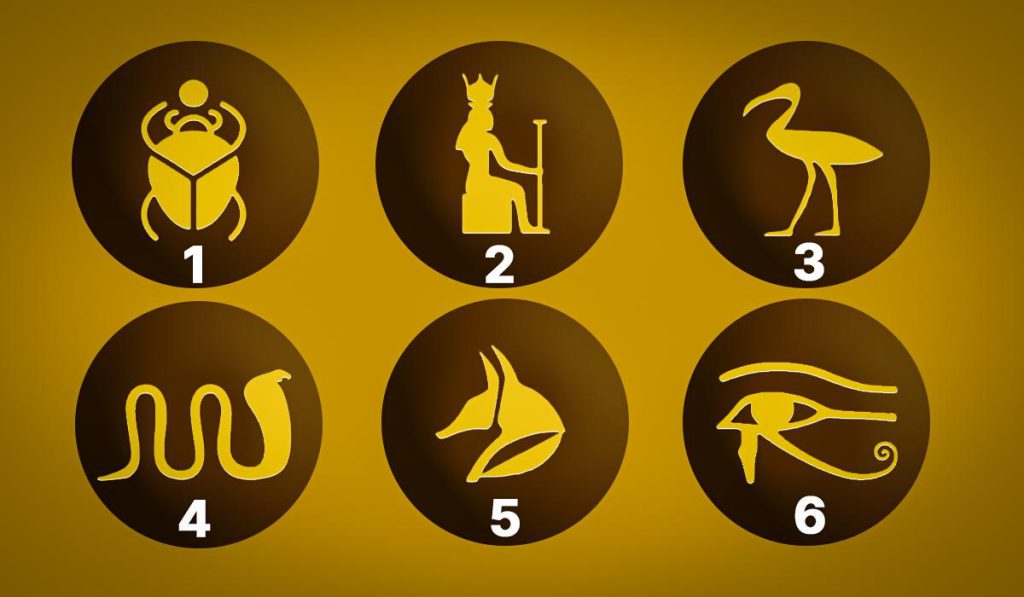 Test di personalità che associa le tue caratteristiche a simboli egiziani