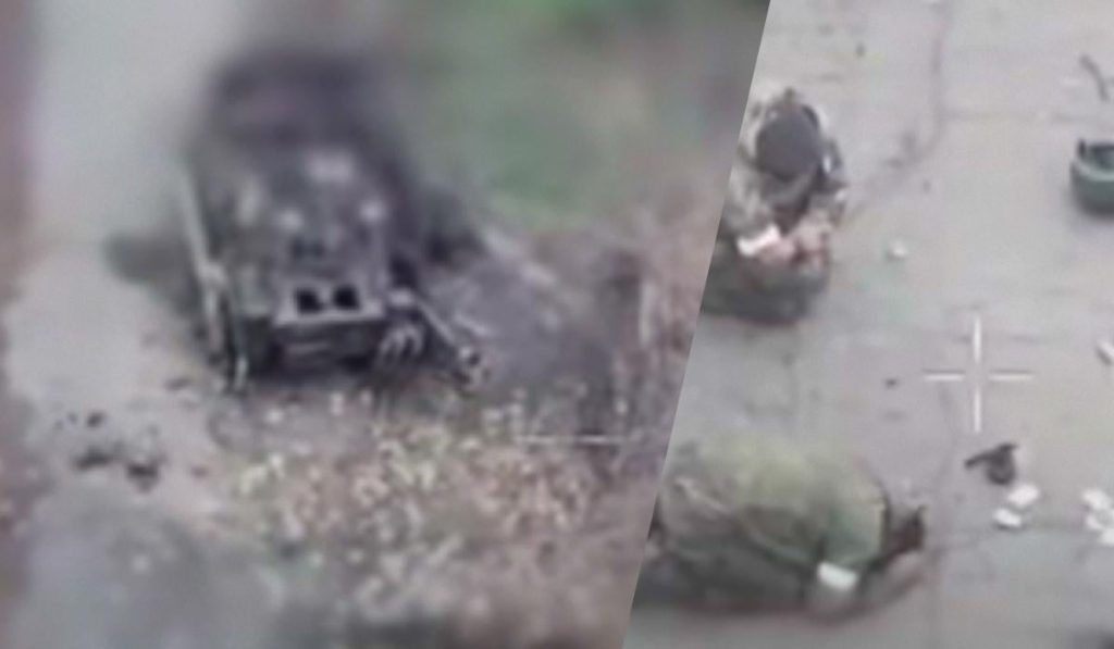 Ucraina intercetta due occupanti russi e recupera un veicolo BMP‑1KSh convertito