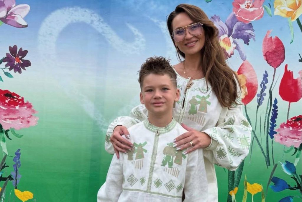 Salivanchuk celebra il decimo compleanno del figlio con un dolce di festa