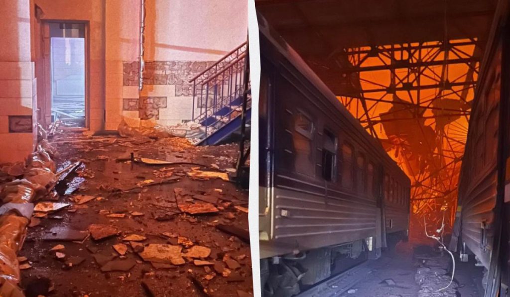 Attacco al deposito ferroviario di Dnipropetrovsk: seconda incursione del nemico