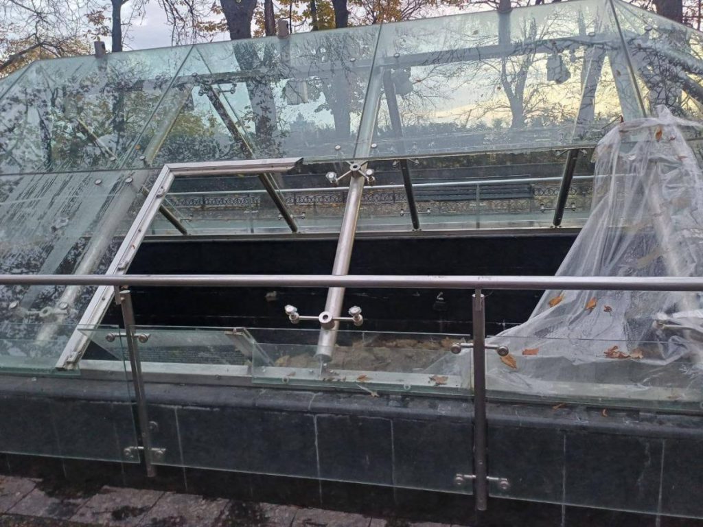 Museo all&#039;aperto di Odessa distrutto da vandali