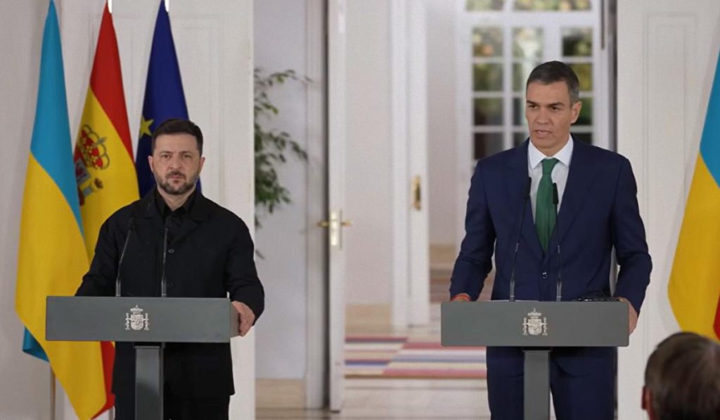 Spagna annuncia pacchetto di 615 milioni di euro per l’Ucraina
