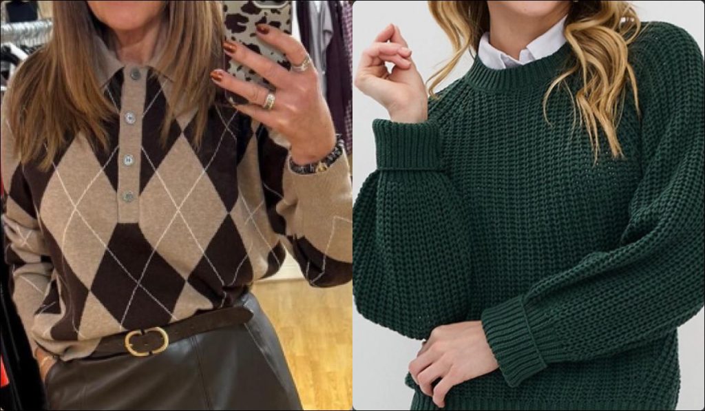 Maglioni in tendenza: boemia anni ’60 e look anni 2000