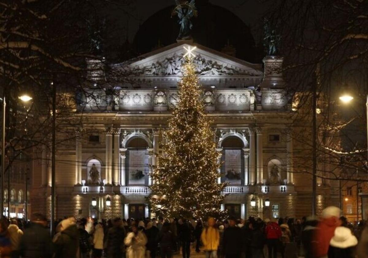 Lviv accenderà il suo albero di Natale principale il 5 dicembre