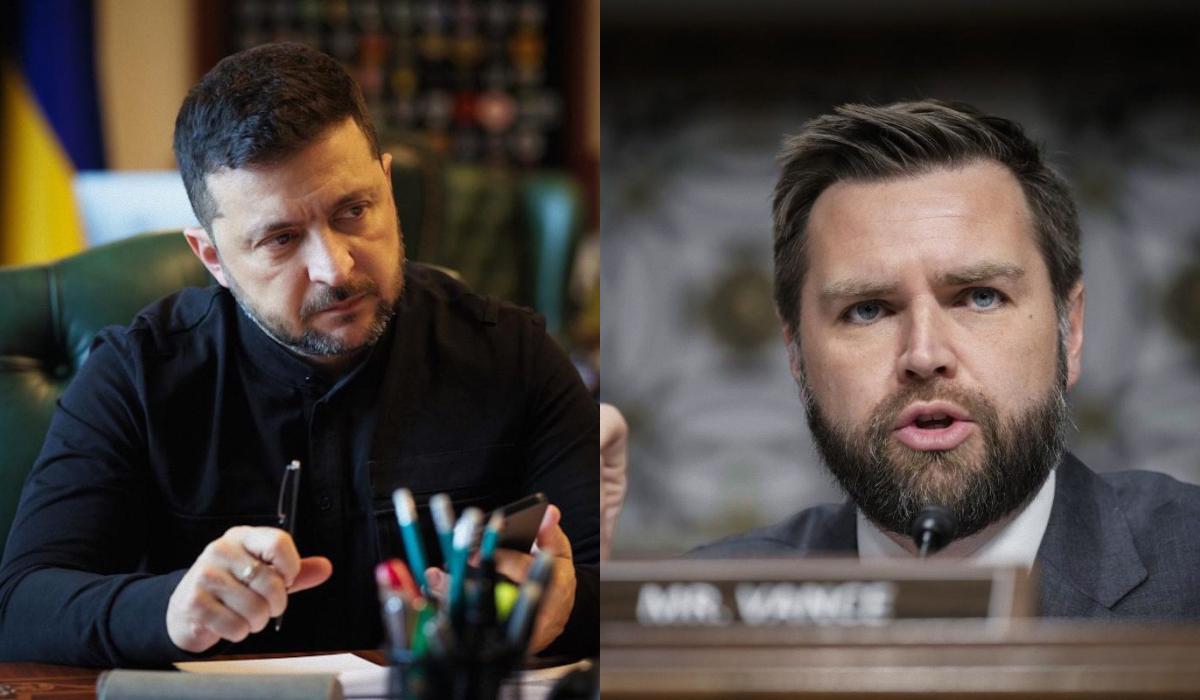 Zelensky discute con Jay D. Vance di un piano di pace proposto dagli Stati Uniti