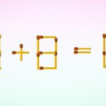 Rimuovere due fiammiferi per correggere l'equazione: un semplice rompicapo di logica