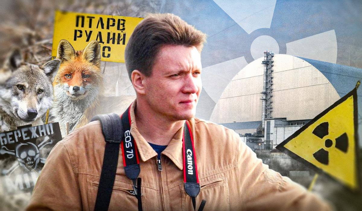 Lupi e volpi si avvicinano al parco di Chernobyl per osservare le luci e i rumori.