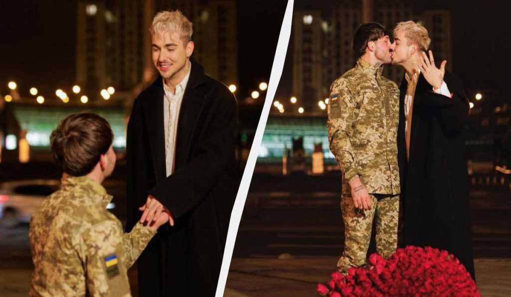 Artista condivide video di proposta di fidanzamento a sorpresa