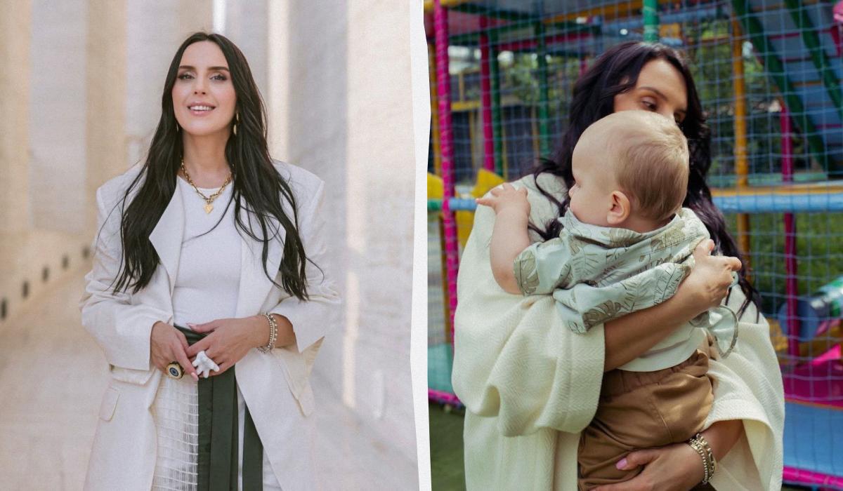 Jamala illumina il volto del figlio e lo congratula per la sua crescita