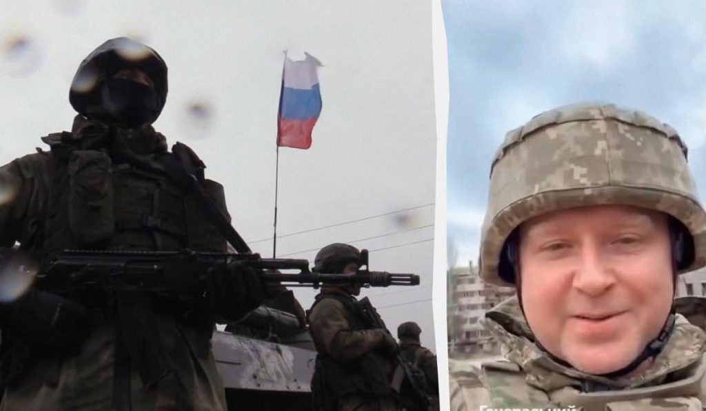 Generale di brigata pubblica video che afferma una “pulizia” in Konstantinovka