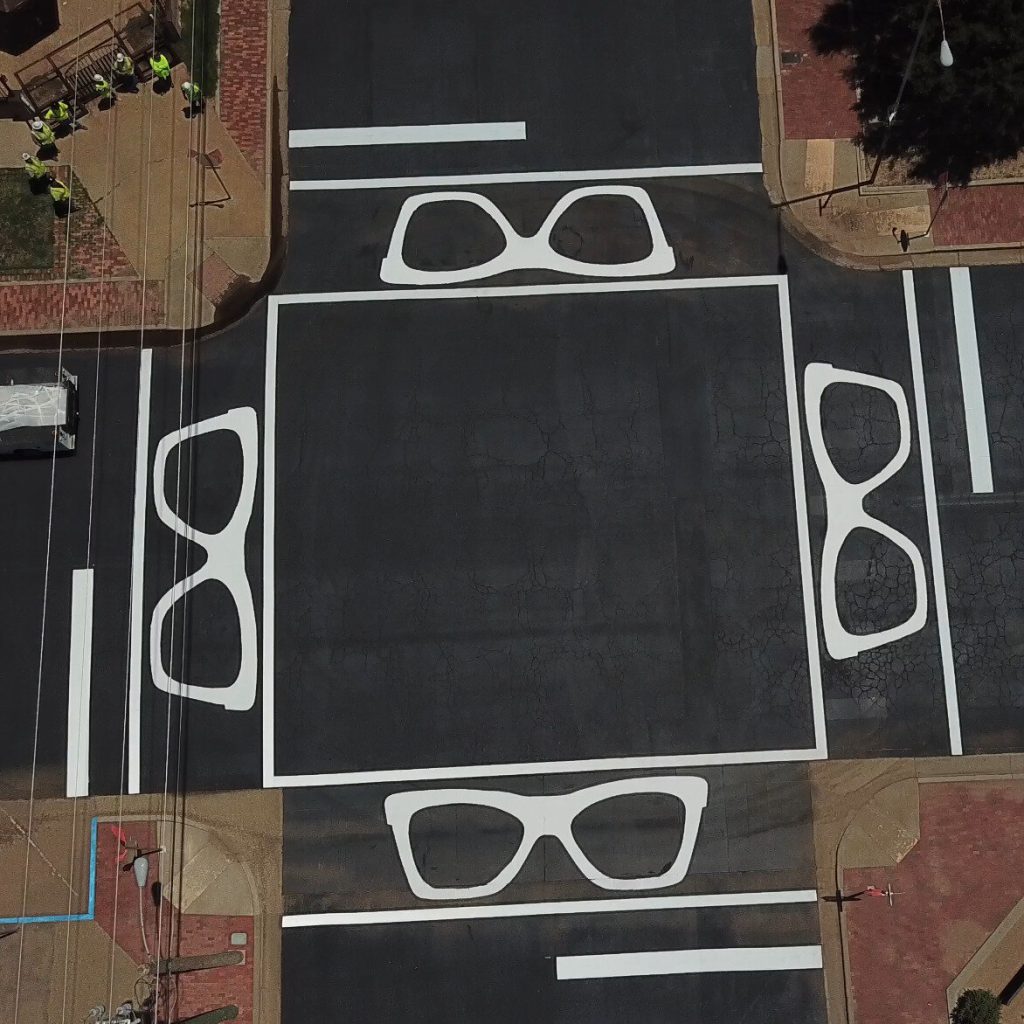 Lubbock elimina la traversa pedonale a tema Buddy Holly per ordine federale