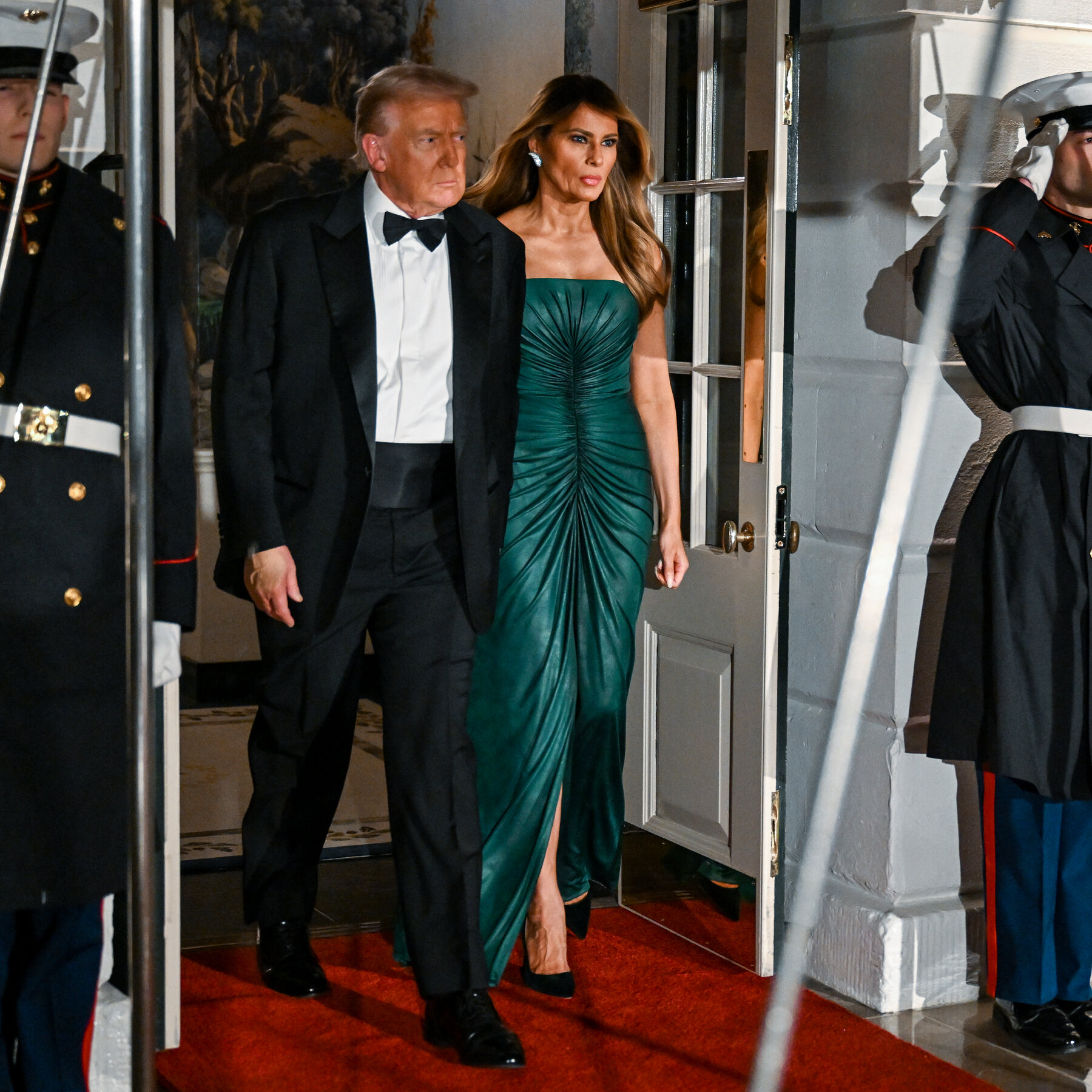 Melania Trump mostra gesto di lealtà al principe saudita durante cena ufficiale