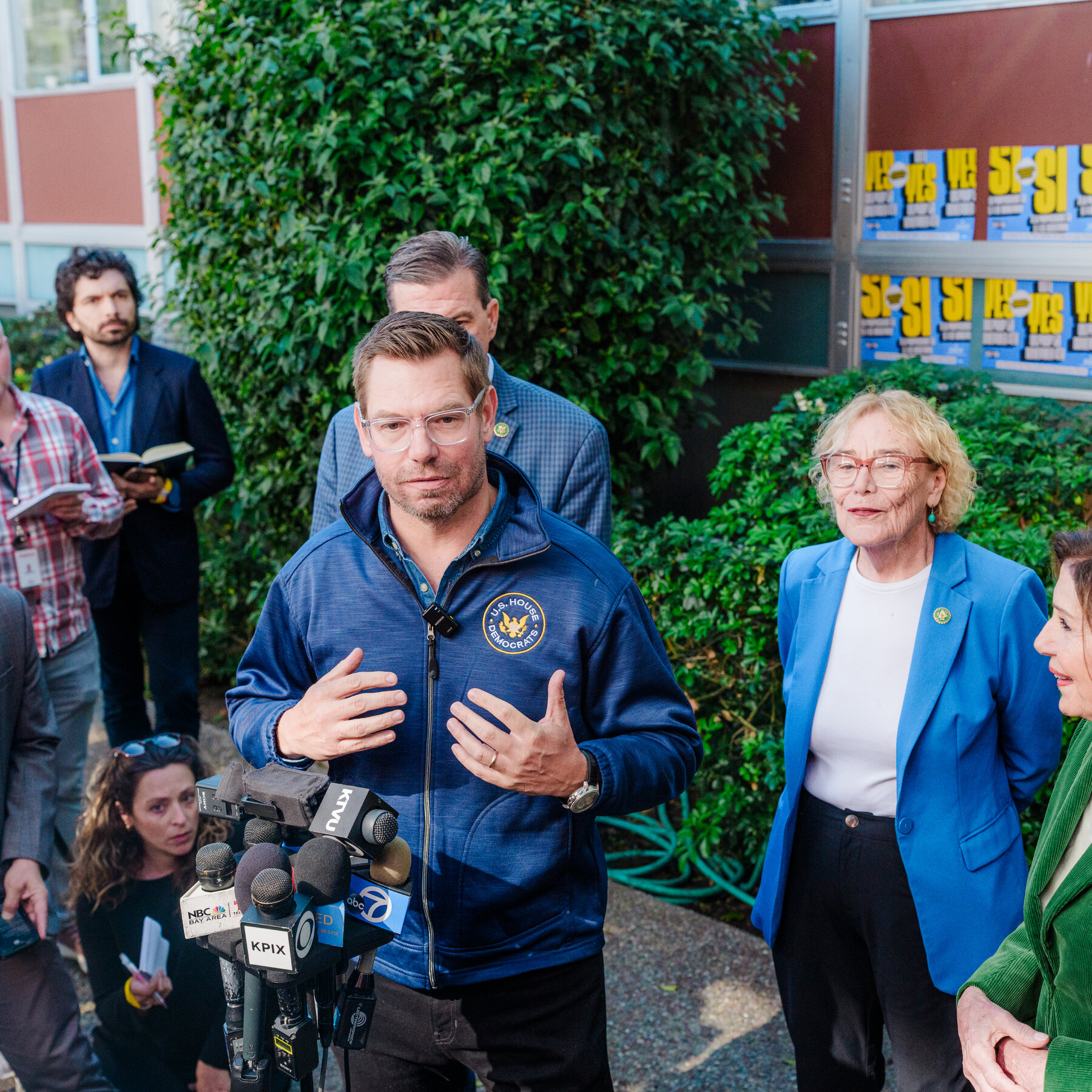 Eric Swalwell: la sua opposizione a Trump, un valore richiesto dai votanti democratici