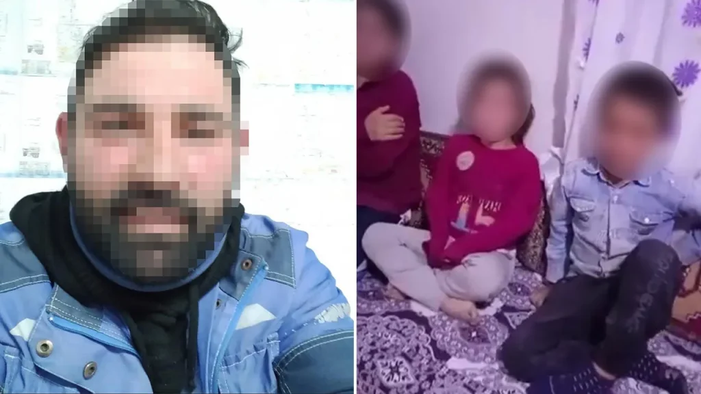 Padre di Afyonkarahisar registra e invia video di violenza contro i figli: denuncia presentata dalla famiglia