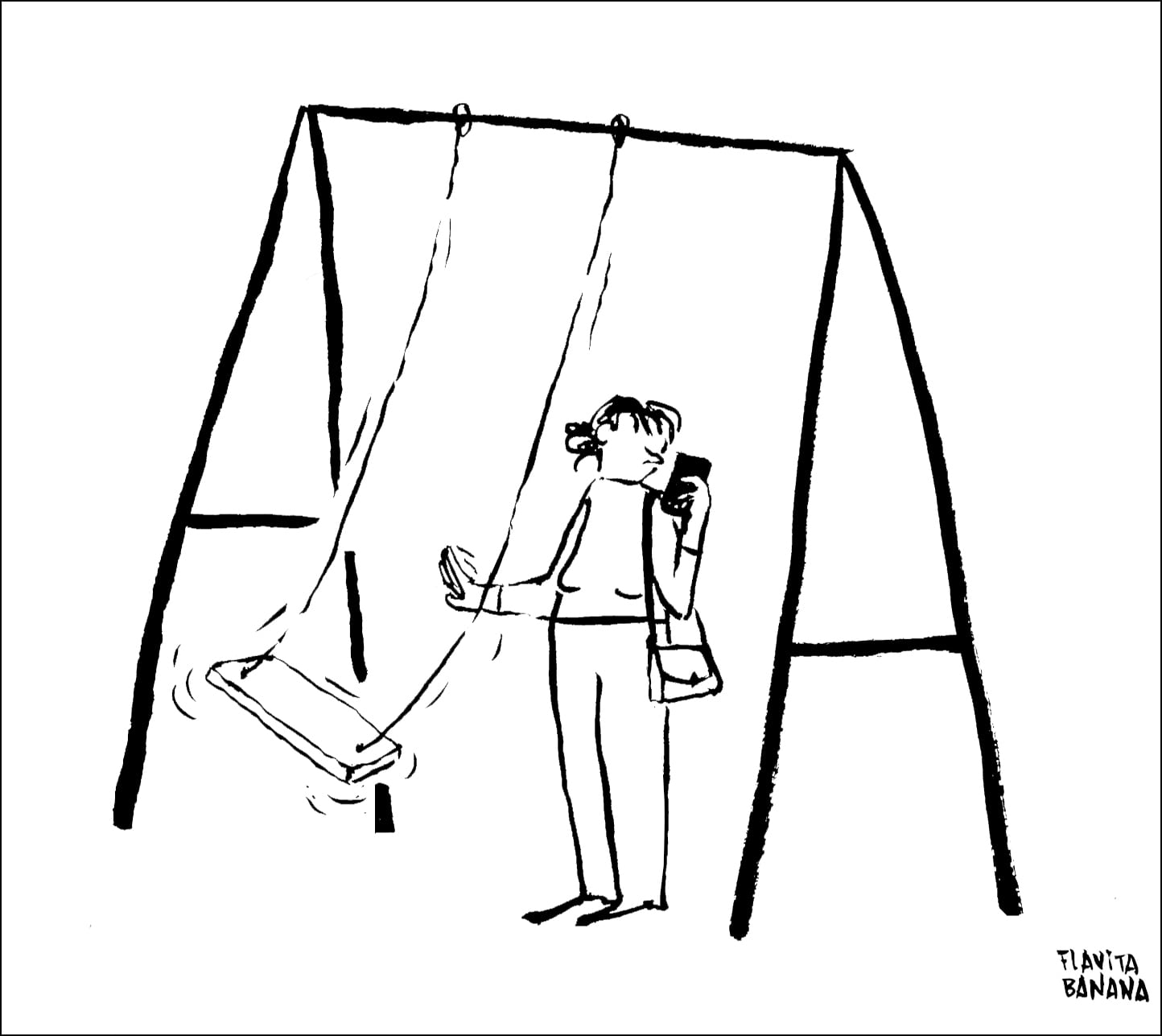 Flavita Banana: immagine pubblicata su El País senza testo