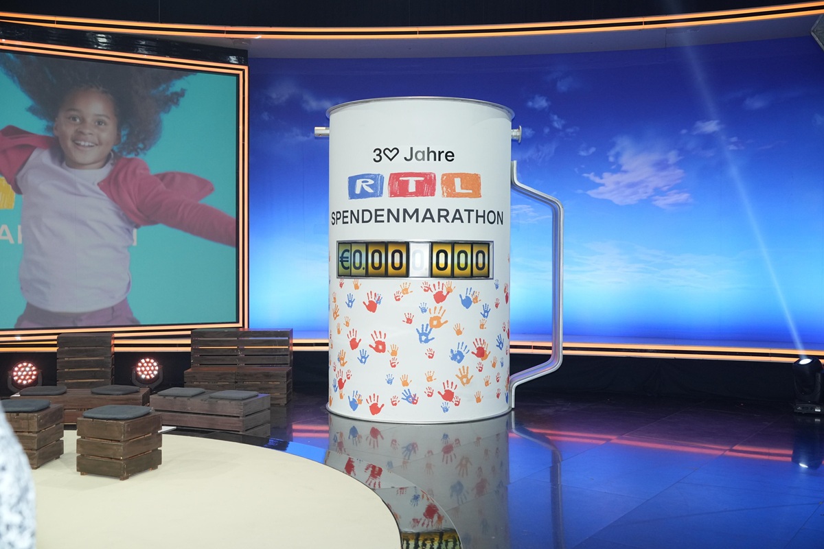 Il RTL-Spendenmarathon: 30 anni di raccolta fondi per la beneficenza