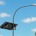 Lampioni 5G trasformati in centrali solari autonome