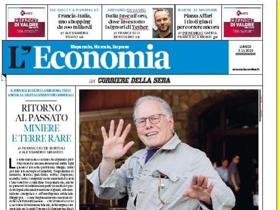 Dove investe la galassia Tether, la seconda vita dei divani Chateau d’Ax L’Economia in edicola lunedì