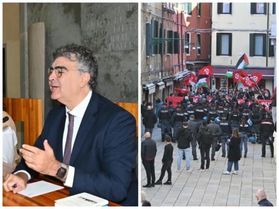 Il ritorno di Fiano a Ca&#039; Foscari dopo le contestazioni: libertà di espressione e dissenso all&#039;interno delle istituzioni accademiche