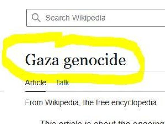 Polemica su Wikipedia: il fondatore critica la pagina sul &quot;genocidio Gaza&quot; per mancanza di neutralità