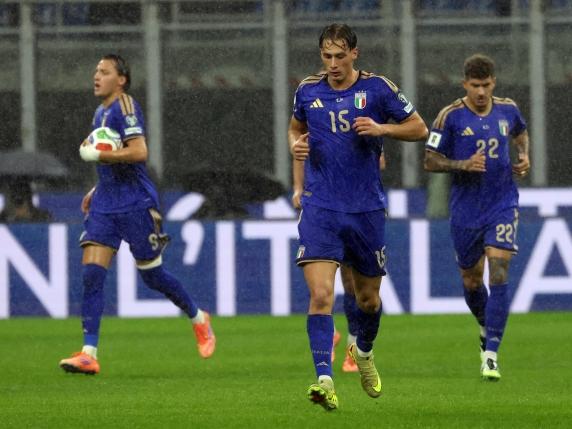 Punteggi dei giocatori Italia‑Norvegia: Di Lorenzo 5, Frattesi 5, Pio Esposito 6,5