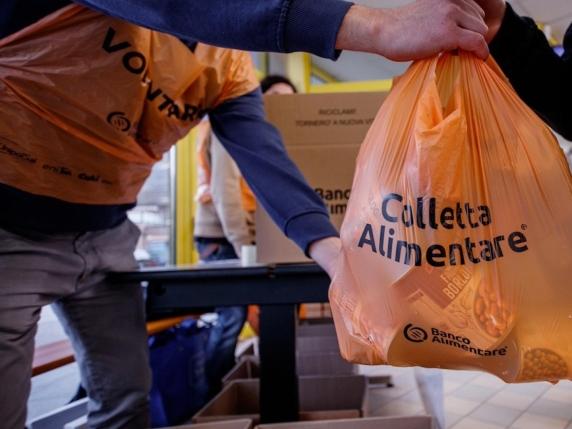 Banco Alimentare raccoglie 8.000 tonnellate di cibo per 1,8 milioni di persone bisognose