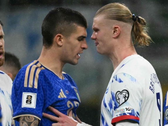 Haaland: grazie a Mancini ho segnato due gol, mi toccava il sedere