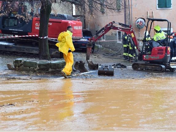 Diretta video trasmessa il giorno dopo l&#039;alluvione a Versa e Cormons