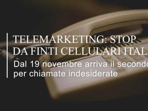 Nuovo filtro anti‑telemarketing: le chiamate da numeri finti saranno bloccate dal 19 novembre