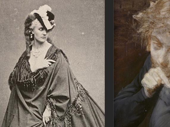 Degas: dipinto inedito con la contessa di Castiglione identificato dall'IA