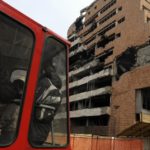 Studenti di Belgrado protestano contro il progetto Trump Tower