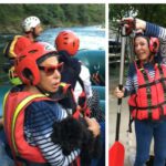 Rafting con musica di Gino Paoli: l'uomo chiede formaggio con polenta