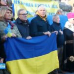 Manifestazione a Roma per l'Ucraina con Magi, Casini e Calenda
