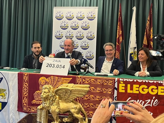 Zaia: 203 mila preferenze, si ispira a Napoleone e rimane in consiglio
