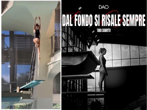 Tania Cagnotto al centro della campagna contro la violenza