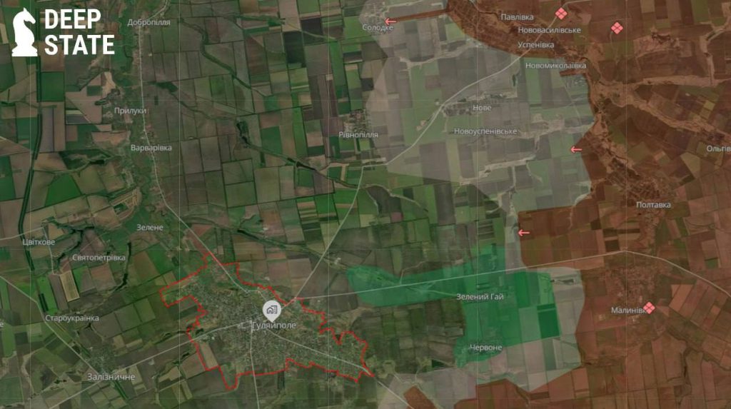 La situazione in Ucraina si aggrava: l&#039;espansione della &quot;zona grigia&quot; in Zaporizhzhia Oblast mette a rischio la città di Huliaipole