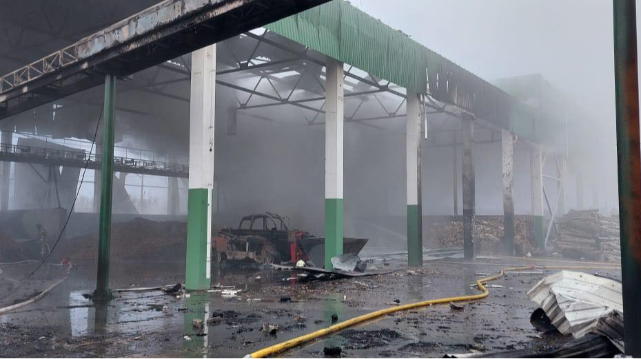 Danni alla centrale termoelettrica a biomassa ucraina: l&#039;attacco dei droni russi colpisce l&#039;energia verde