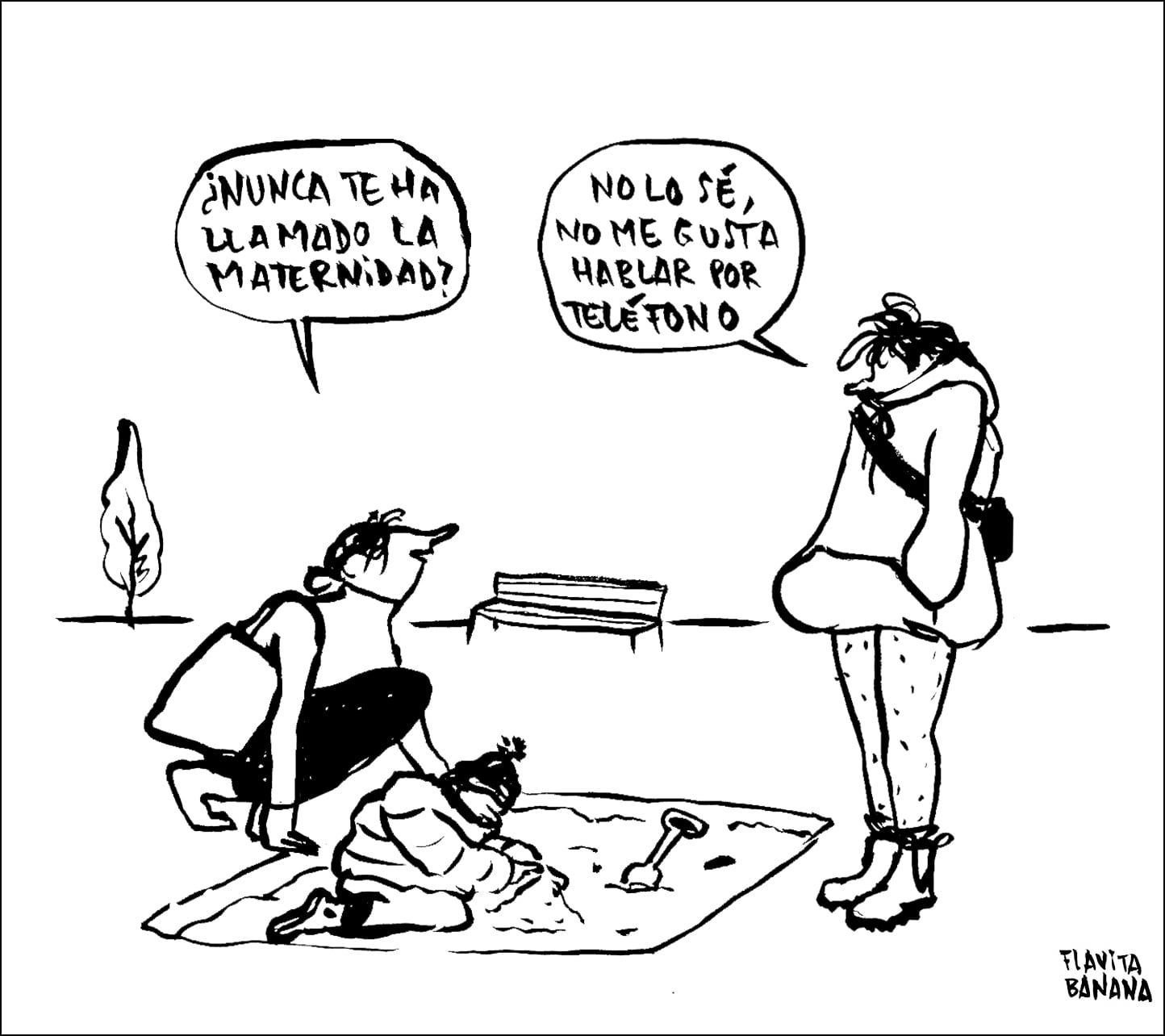 Flavita Banana: immagine pubblicata su El País senza ulteriori informazioni