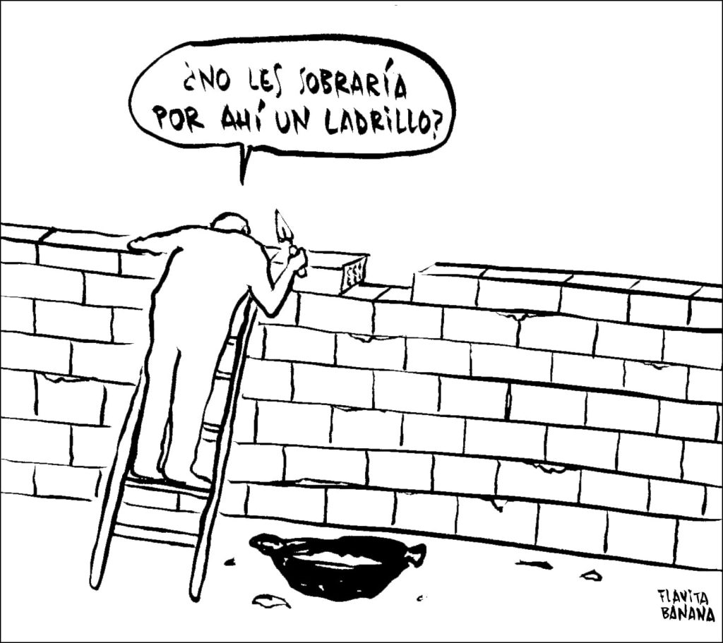 Flavita Banana: un altro muro