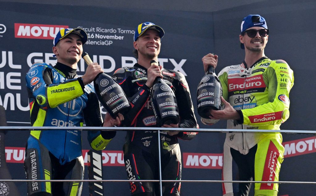 Marco Bezzecchi vince a Valencia: Aprilia pronta a sfidare il titolo MotoGP