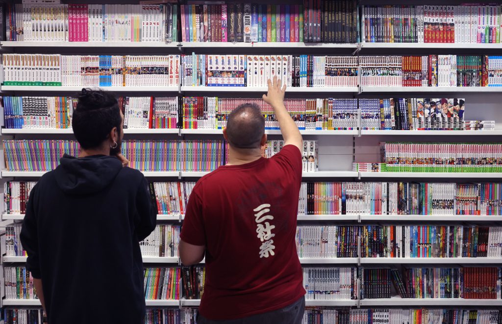 Tre decenni di vendita di fumetti ad Alcalá de Henares, da Mortadelo y Filemón a Naruto