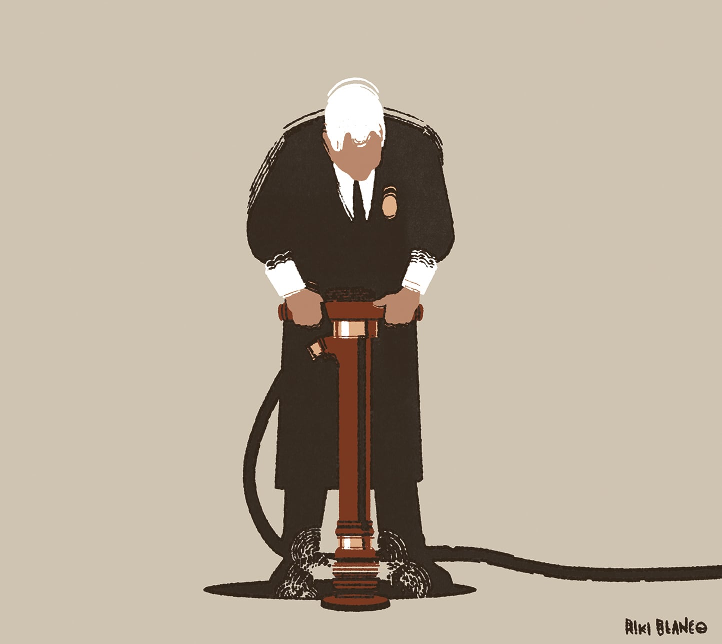 Riki Blanco: il martello