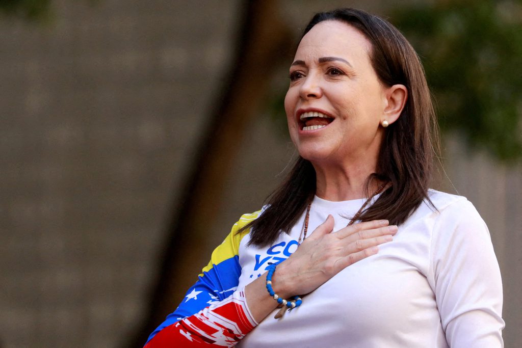 María Corina Machado lancia un manifesto che immagina la Venezuela del futuro