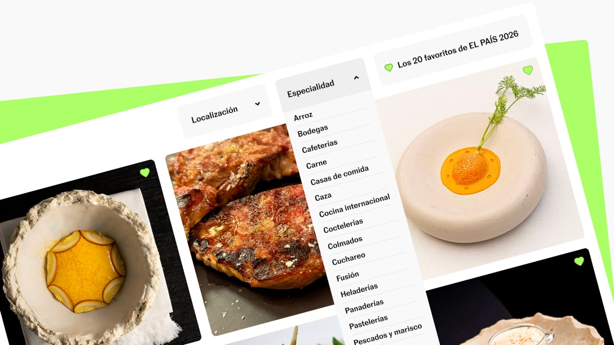 Guía Gastro 2026: i migliori ristoranti e negozi consigliati dagli esperti di El País