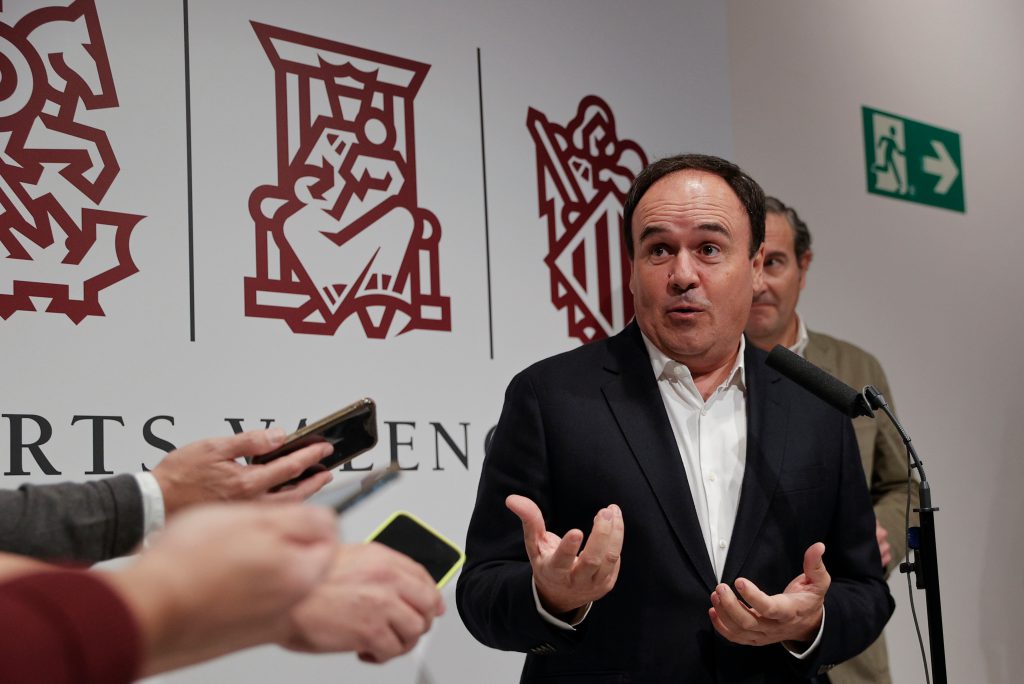 Juanfran Pérez Llorca presenta candidatura per presidir la Generalitat Valenciana